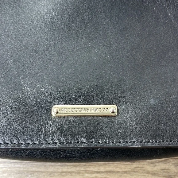 Rebecca Minkoff Love Stingray-Embossed Crossbody, Back Gold - Picture 5 of 12